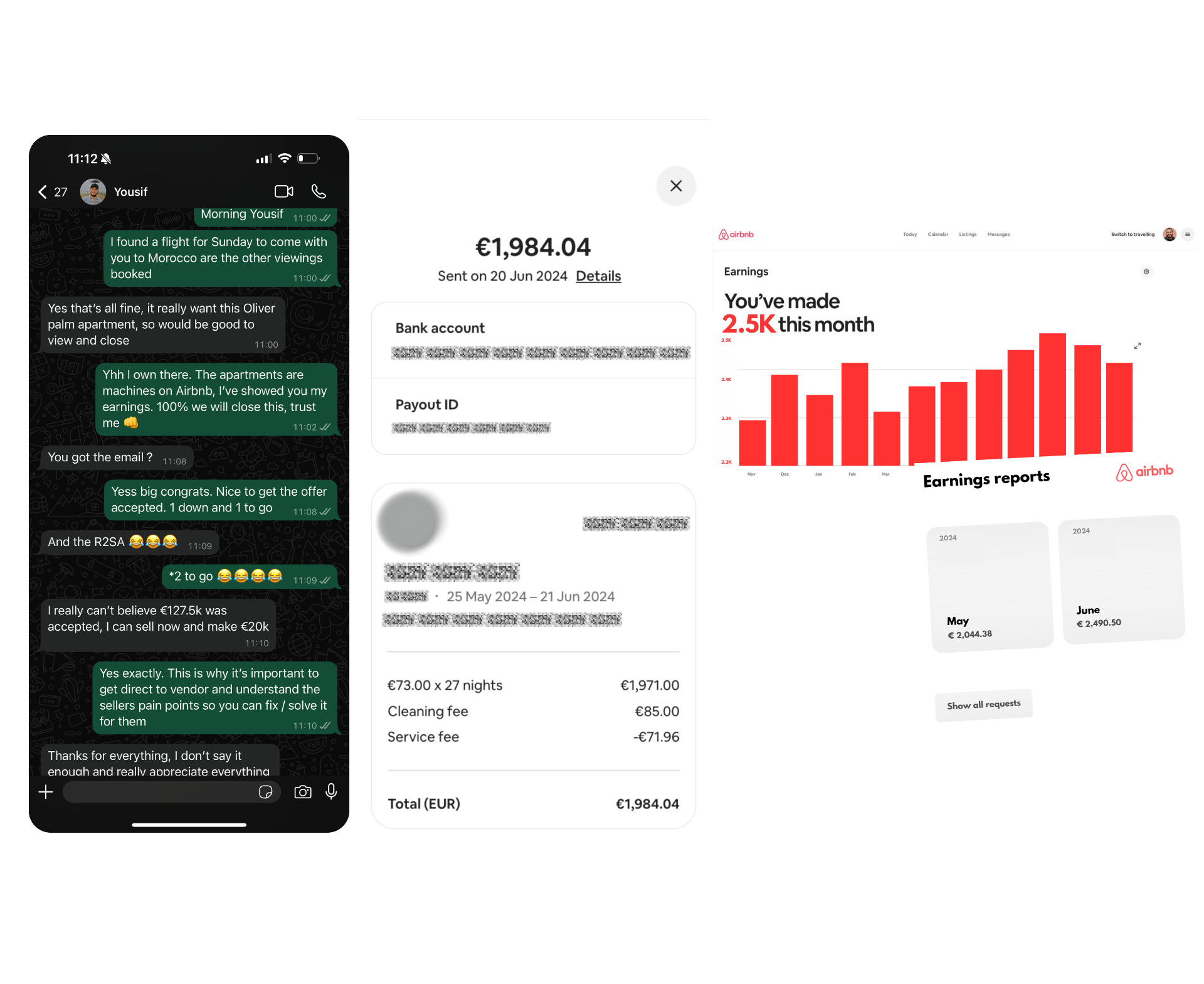 Yousif — €127.5k offer accepted